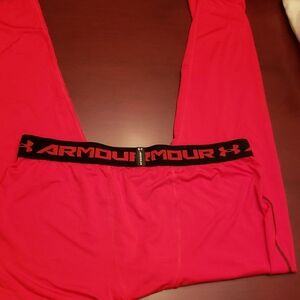 Under Armour Bright Red Athletic Leggings